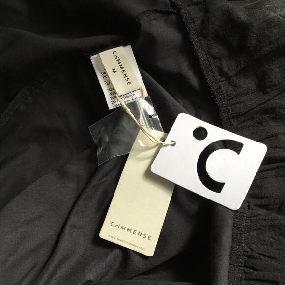 Revolve Commence Cottagecore Dress Women’s Medium Black Boho Peasant Fairygoth M - Picture 12 of 13